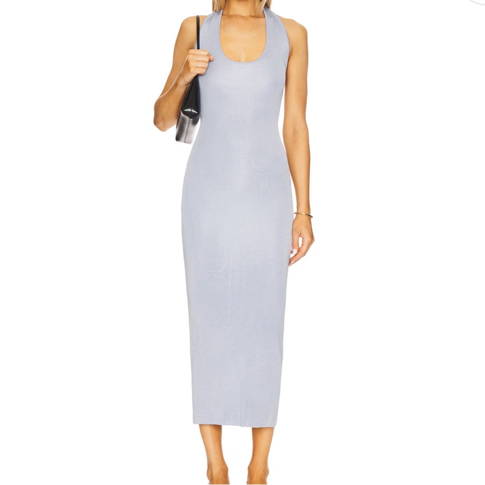 NWOT Camryn Midi Knit Dress in Sky Blue